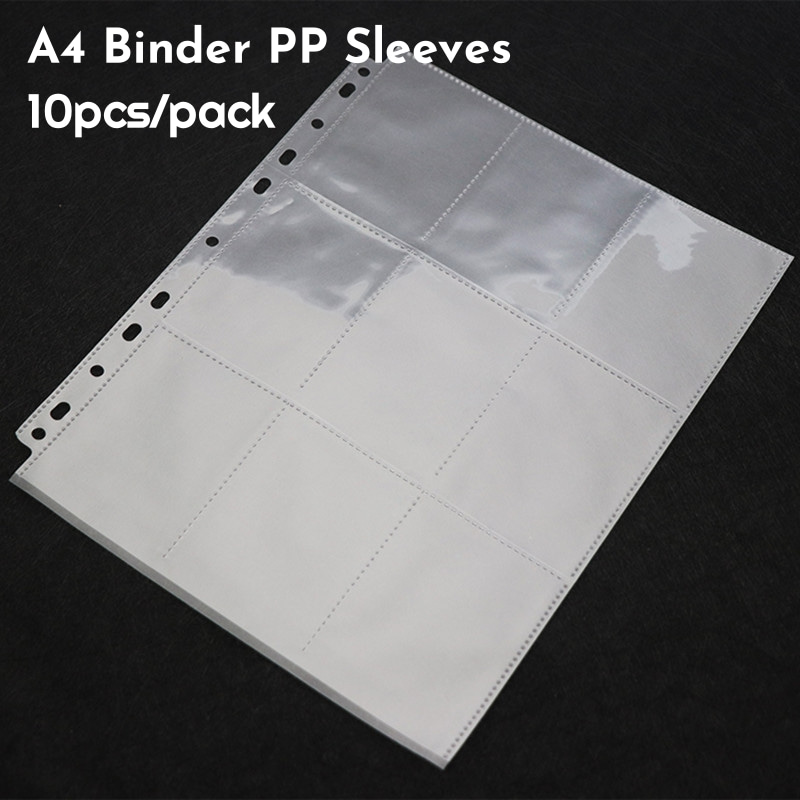 Card Penny Sleeve - SKYSONIC 10 Cái/bộ A4 Binde PP