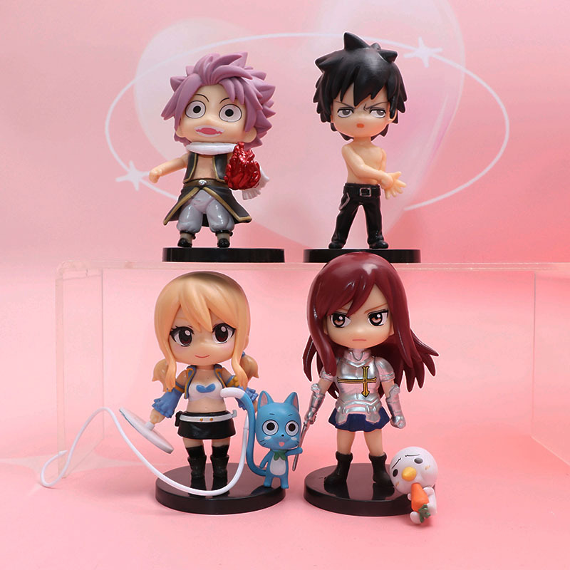 New 4pcs/set Anime Fairy Tail  - đánh giá và giá Action Figure Stand