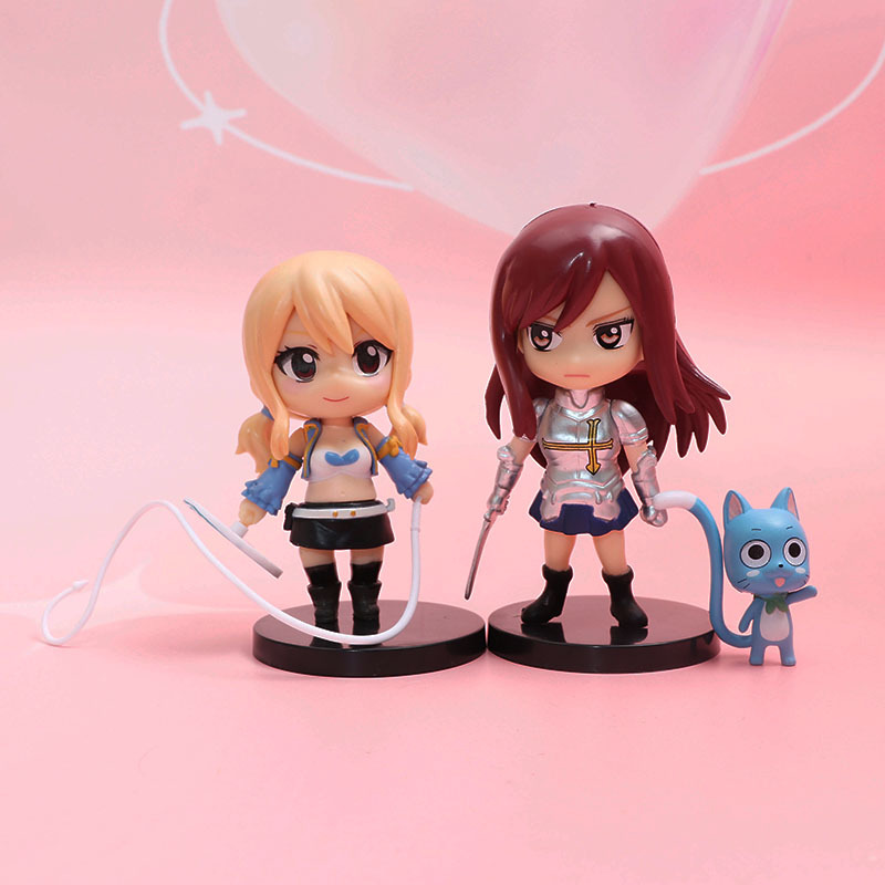 New 4pcs/set Anime Fairy Tail  - đánh giá và giá Action Figure Stand