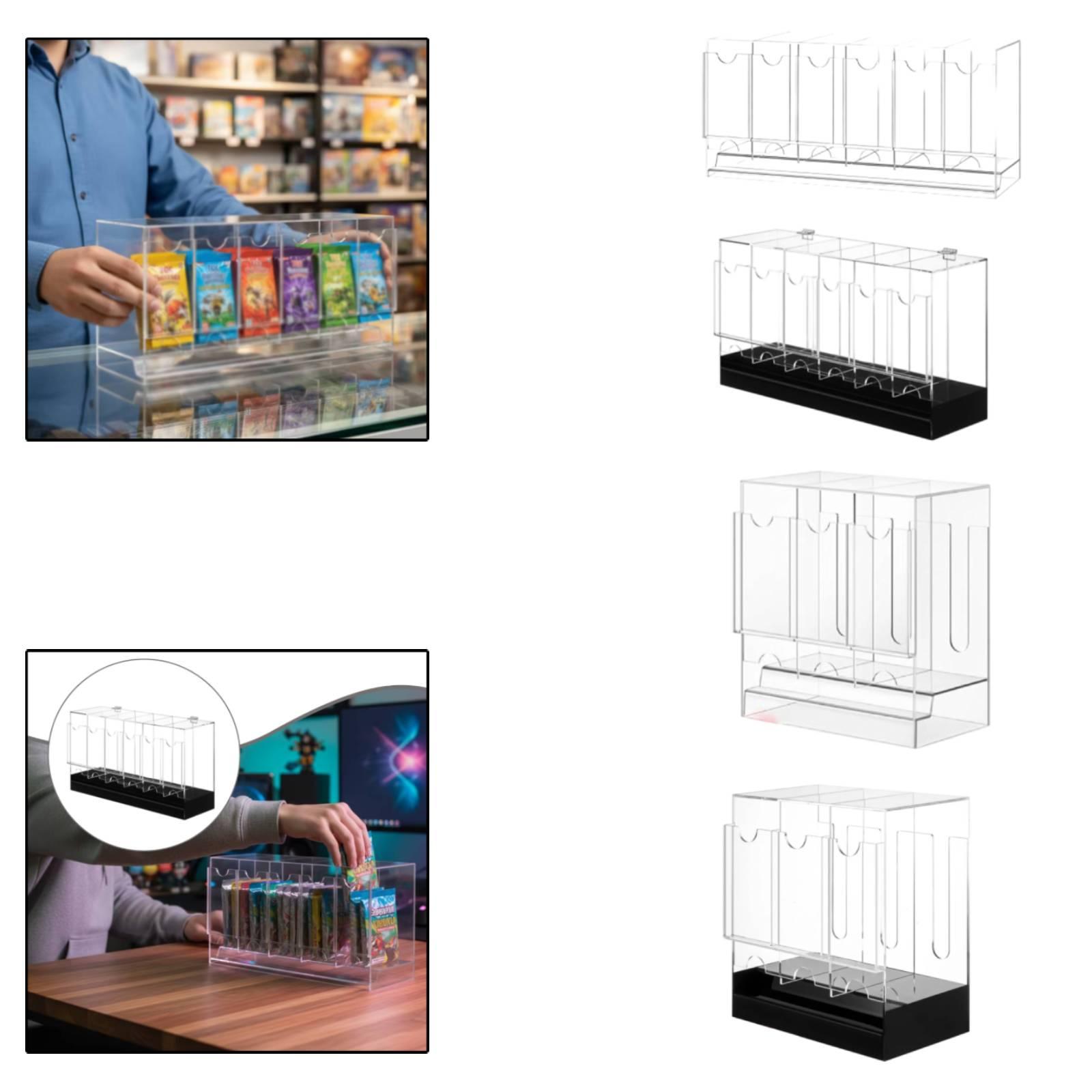 Dispenser Card Dispenser for D - đánh giá và giá Display Case Acrylic
