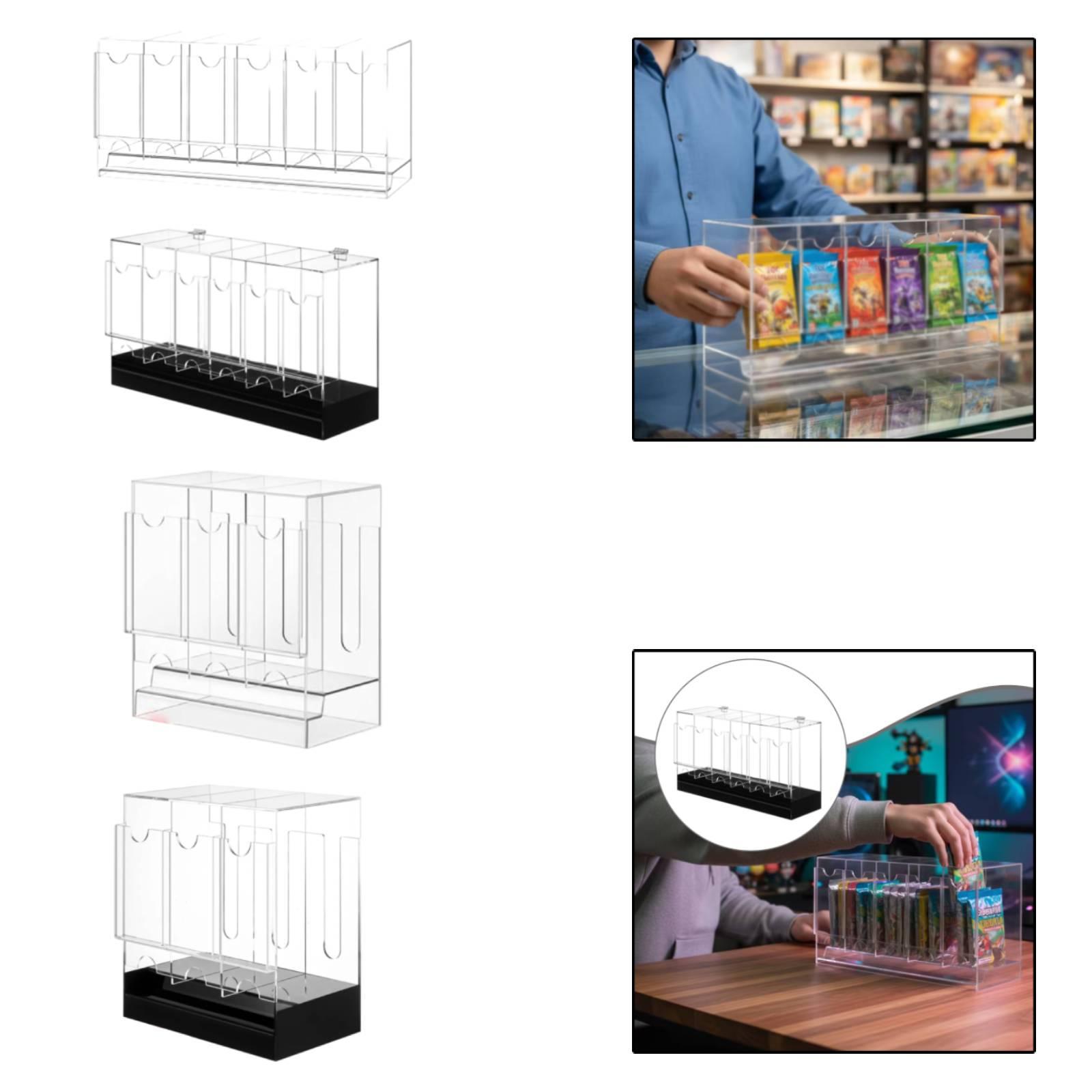 Dispenser Card Dispenser for D - đánh giá và giá Display Case Acrylic