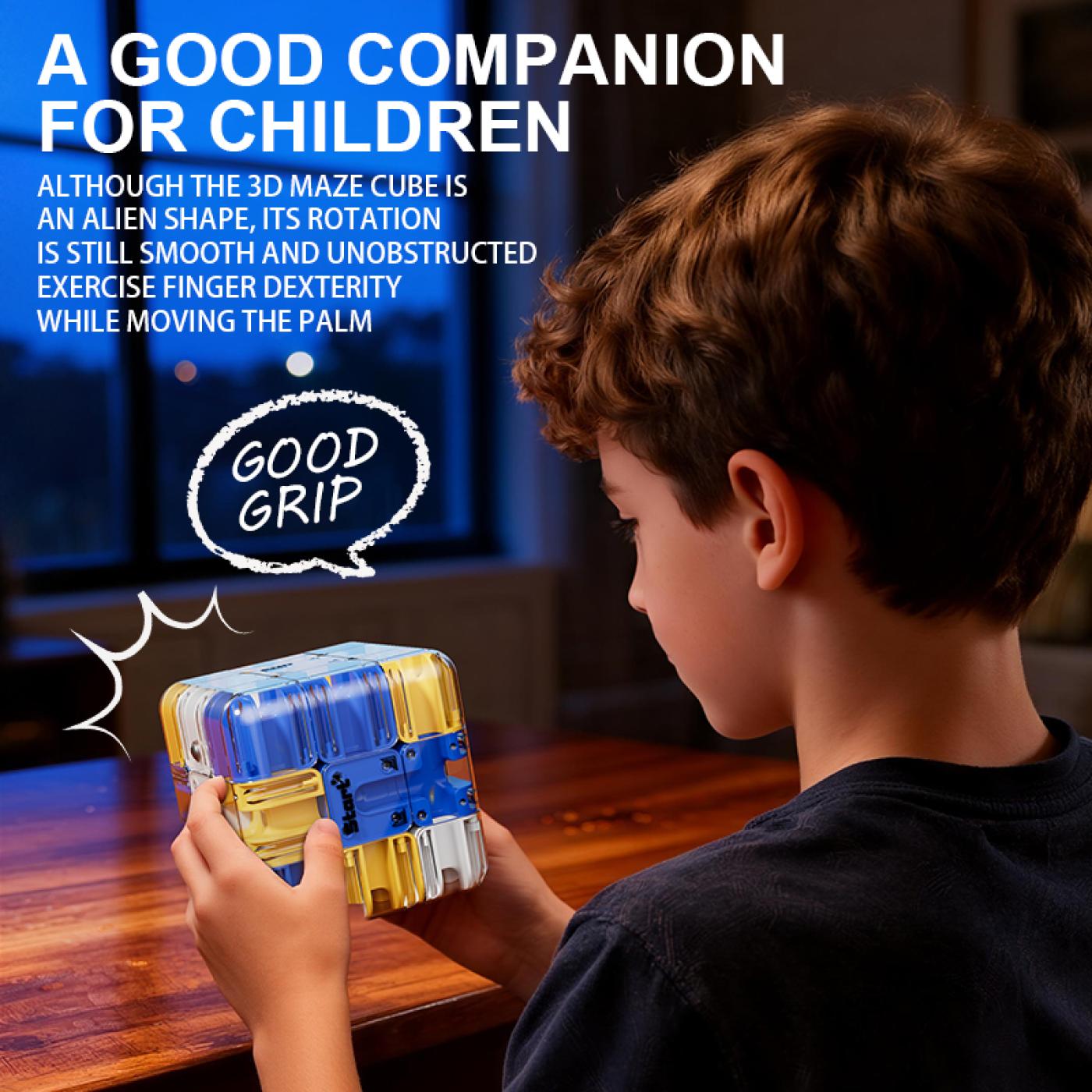 3D Maze Magic Cube Fidgeting T - đánh giá và giá Fidget Cube Original