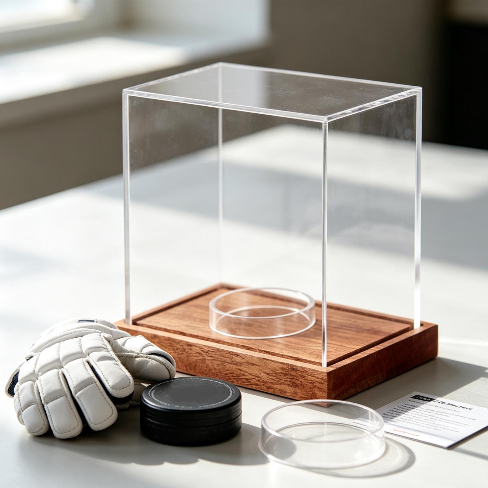 Hockey Puck Display Case Clear - đánh giá và giá Display Case Acrylic