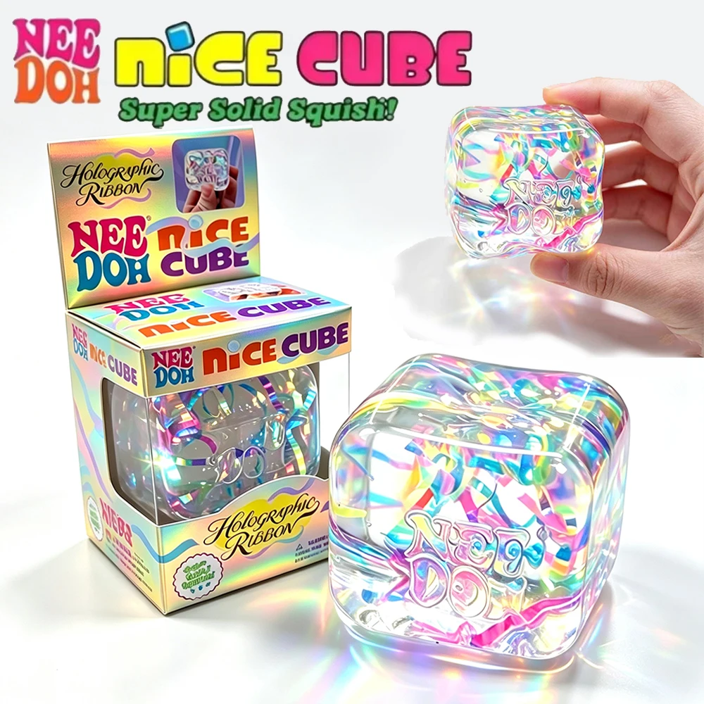 NeeDoh Nice Cube Square Sensor - đánh giá và giá Fidget Cube Original