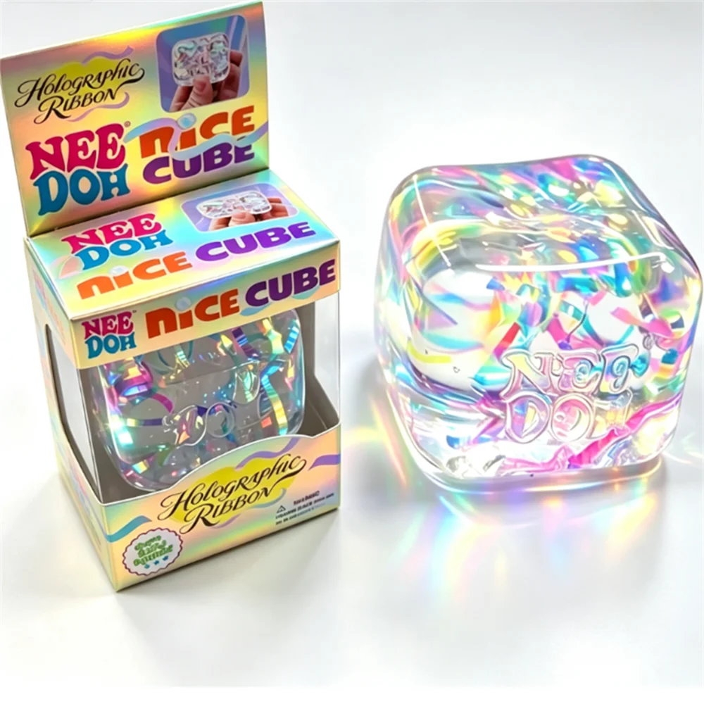 NeeDoh Nice Cube Square Sensor - đánh giá và giá Fidget Cube Original