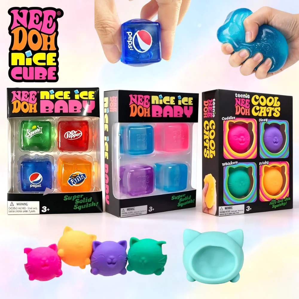 2026 New NeeDoh Mini 4 Pack Ni - đánh giá và giá Fidget Cube Original