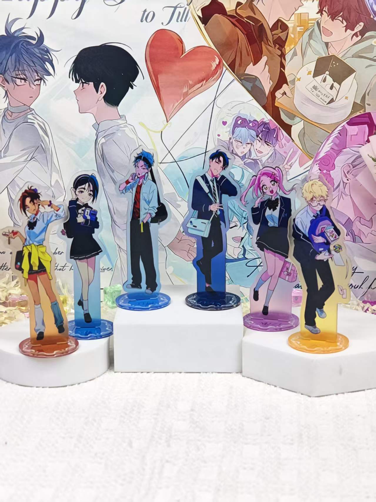 Alien Stage Campus AU Acrylic  - đánh giá và giá Figma Stand Set
