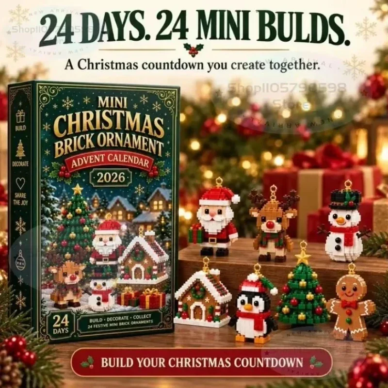 VVV Christmas Countdown Buildi - đánh giá và giá Building Block Mini