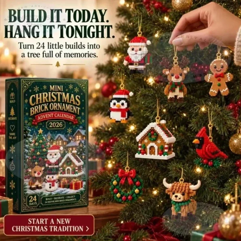 VVV Christmas Countdown Buildi - đánh giá và giá Building Block Mini