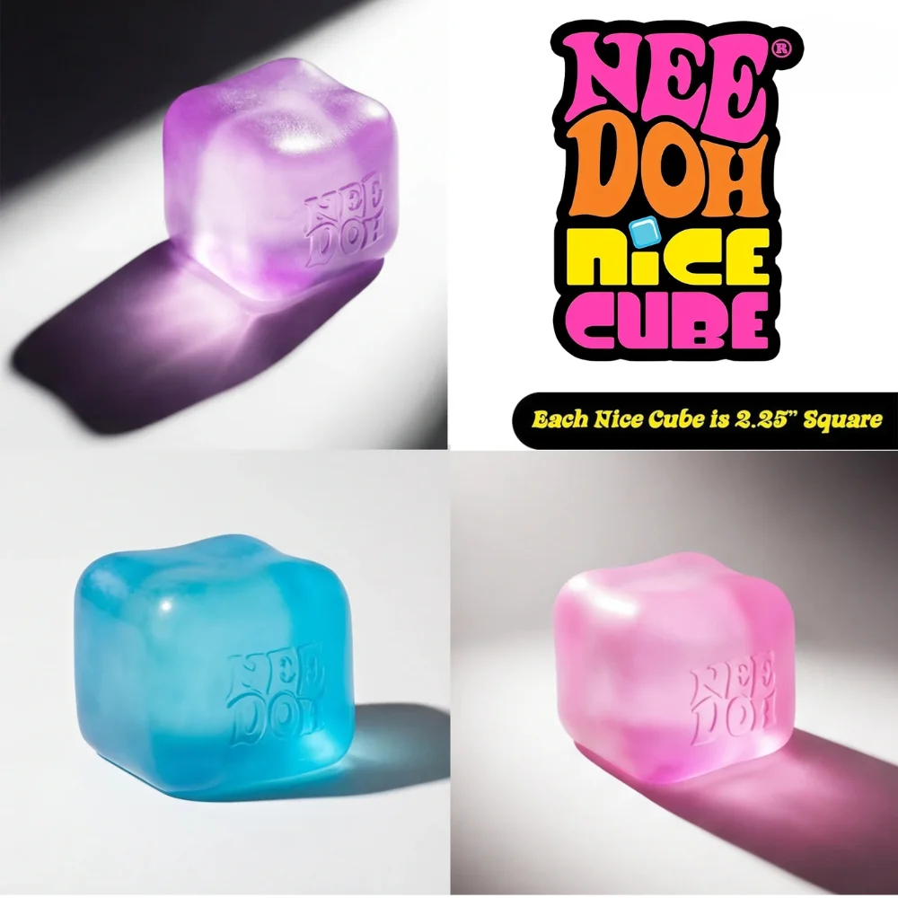 NeeDoh Nice Cube Squish Toy, S - đánh giá và giá Fidget Cube Original