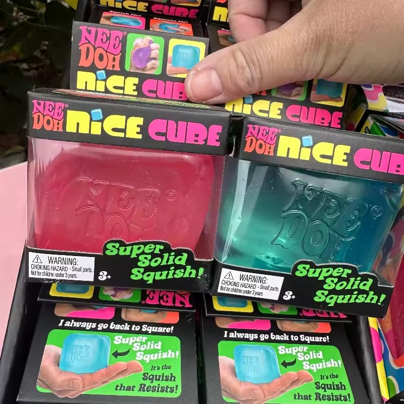 NeeDoh Nice Cube Squish Toy, S - đánh giá và giá Fidget Cube Original