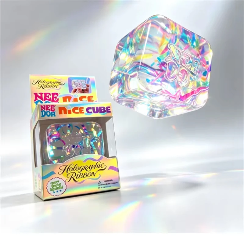 NeeDoh Xmas Santa Nice Cube Sq - đánh giá và giá Fidget Cube Original