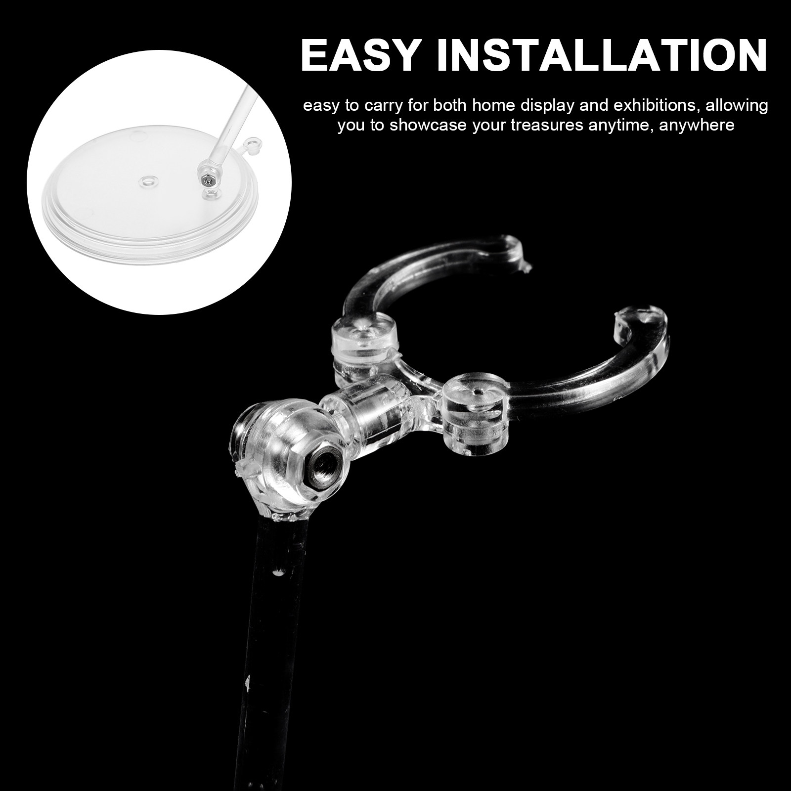 Clear Adjustable Action Figure - đánh giá và giá Action Figure Stand