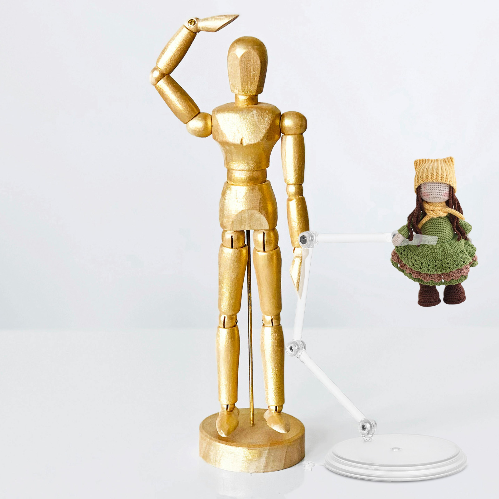 Clear Adjustable Action Figure - đánh giá và giá Action Figure Stand