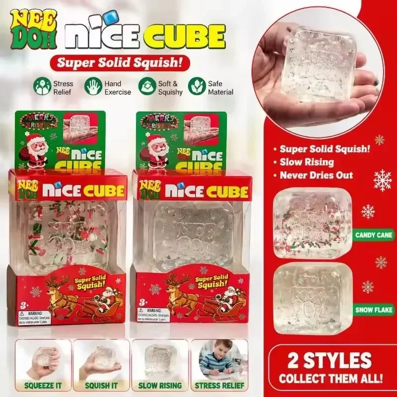 Nee Doh Holographic Ribbon Nic - đánh giá và giá Fidget Cube Original