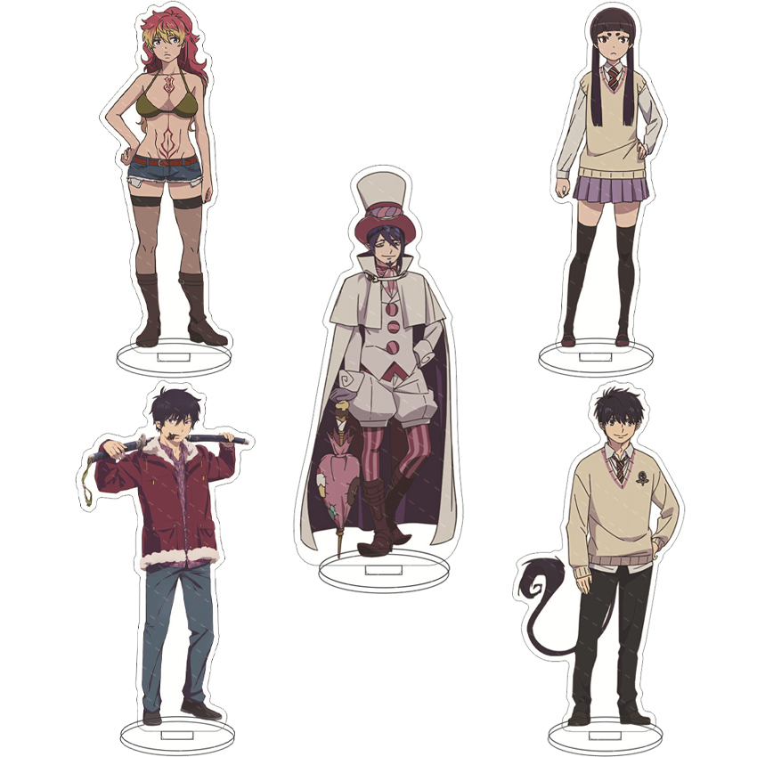 16CM Anime Blue Exorcist Rin O - đánh giá và giá Figma Stand Set