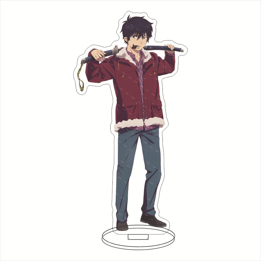 16CM Anime Blue Exorcist Rin O - đánh giá và giá Figma Stand Set