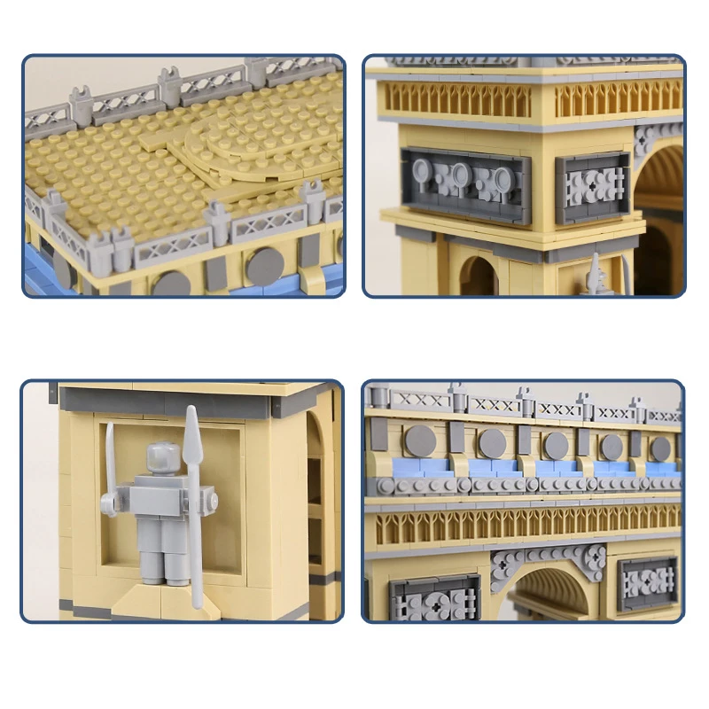 Triumphal Arch Of France Build - đánh giá và giá Lego Set Creator