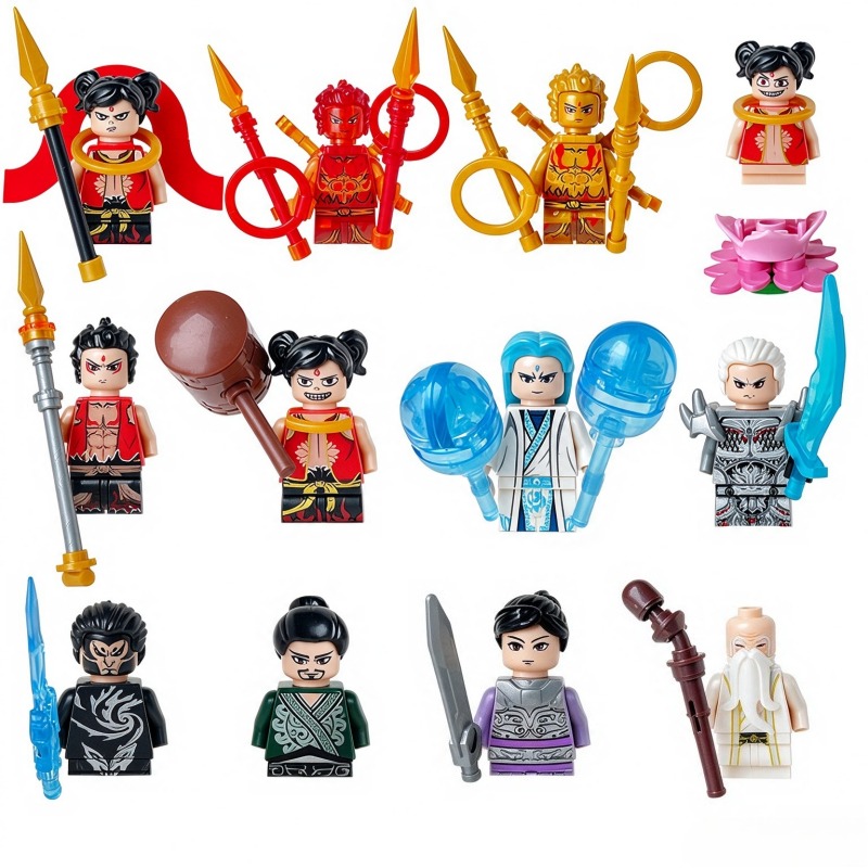 Building blocks, figures, huma - đánh giá và giá Building Block Mini